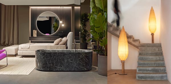 objetos de decoración, muebles de diseño de interiores